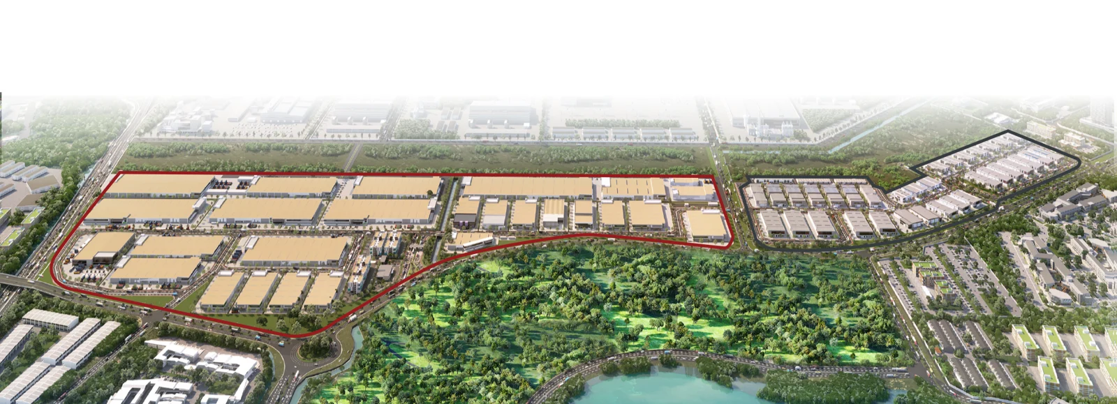COMPASS @ Kota Seri Langat · Industrial Land 园区效果参考图